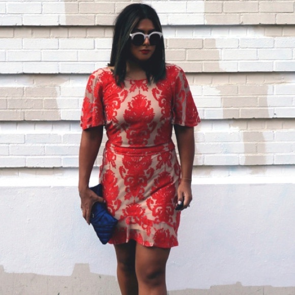 For Love & Lemons San Marcos Lace Mini Dress - Picture 4 of 16